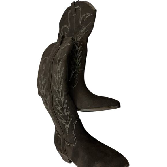 Universal Thread Sommer Western Boots – Size 6 – Black – Memory Foam Insole - Picture 1 of 3